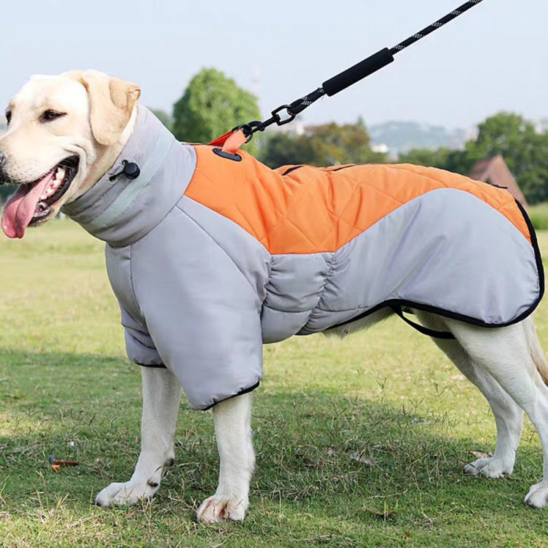 Patste Waterproof Winter Dog Coat – Warm Vest for Medium & Large Dogs